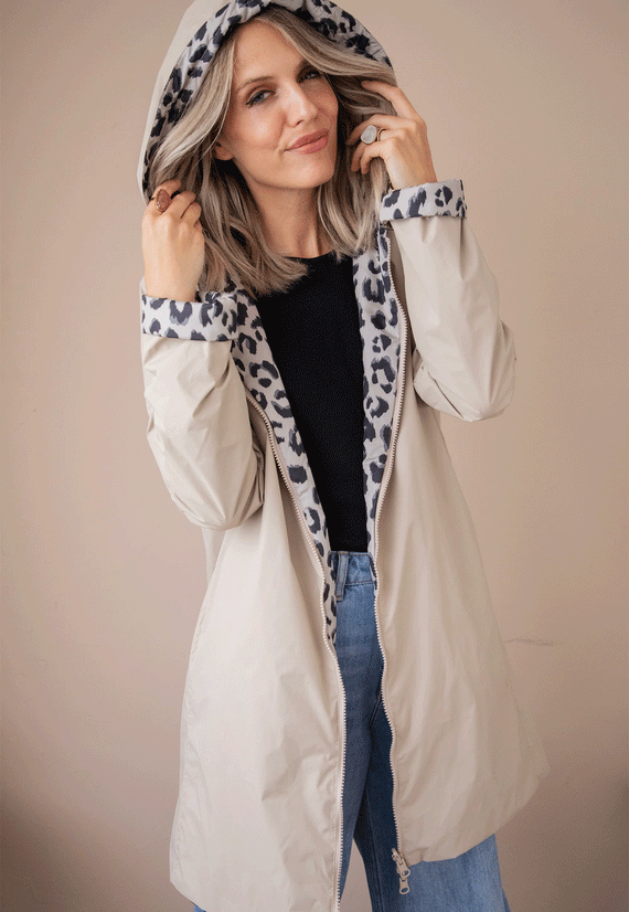Jacke - The Leo Reverse - Beige