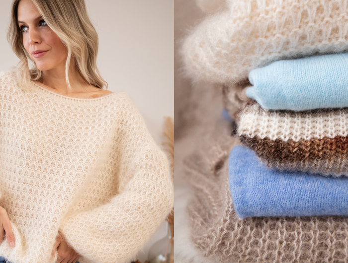 <h2>Knits as cozy as a cuddle<br/></h2>