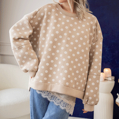 Pop Of Polka & Denim