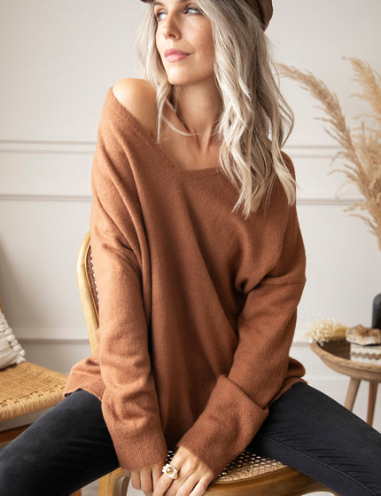 Comfy Billie Caramel - Trui