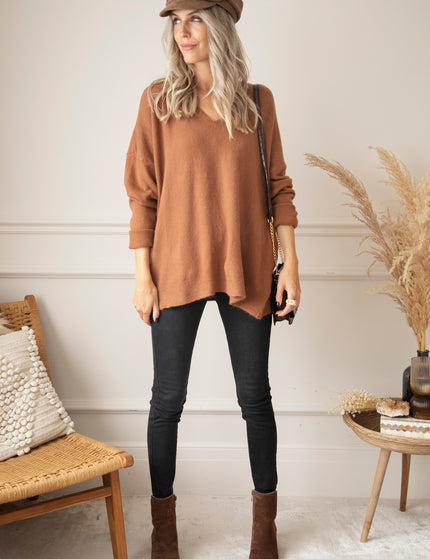 Comfy Billie Caramel - Trui