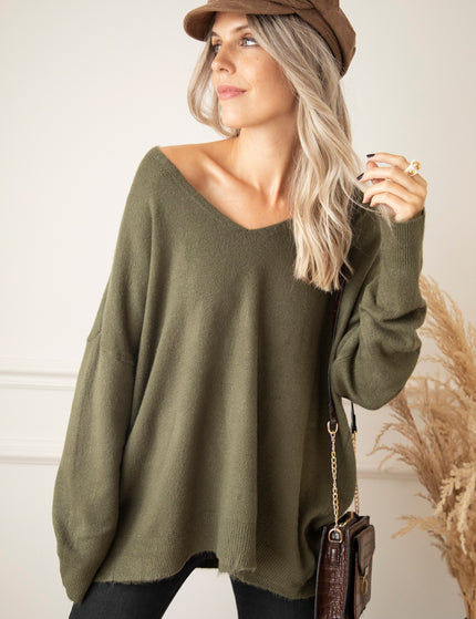 Comfy Billie Kaki - Sweater