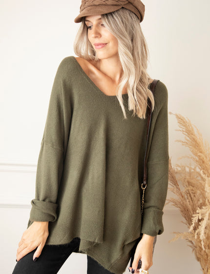 Comfy Billie Kaki - Sweater