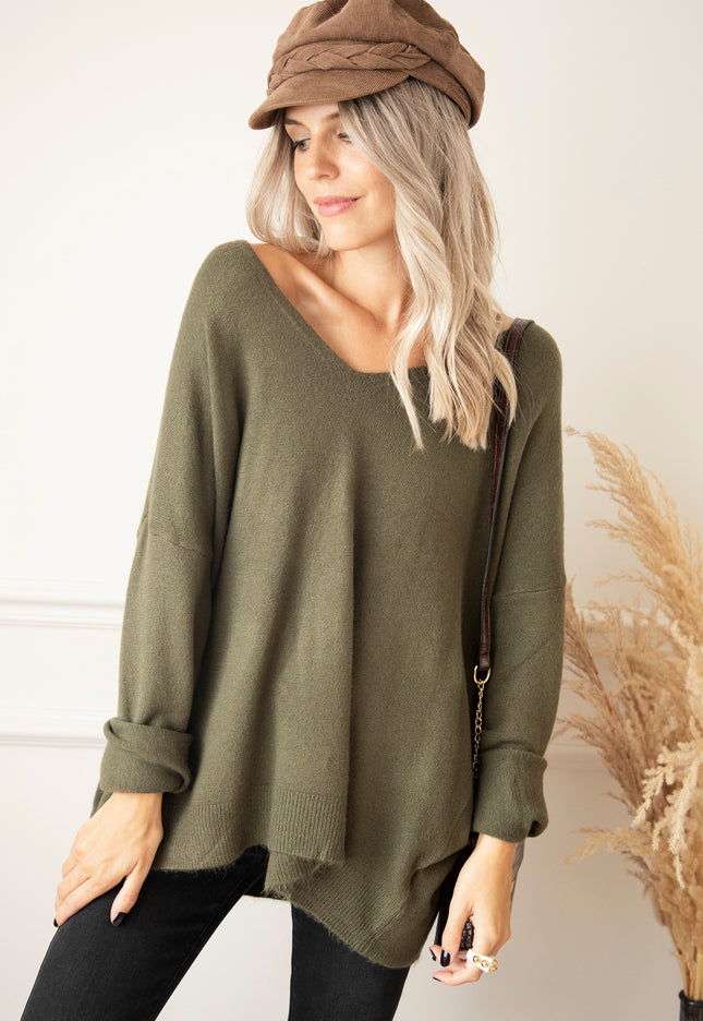 Pullover - Comfy Billie - Khaki