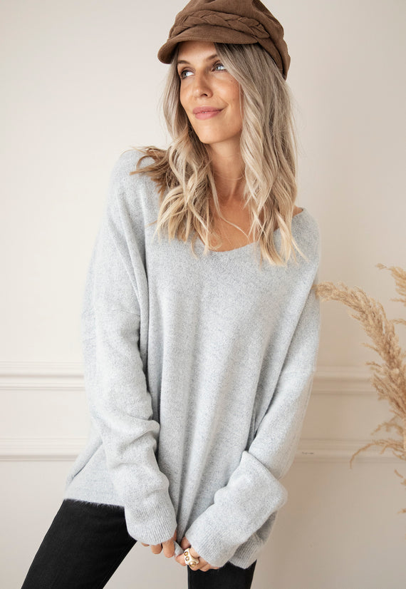 Pullover - Comfy Billie - Hellgrau