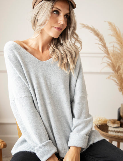 Comfy Billie Soft Grey - Sweater