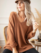 Comfy Billie Caramel - Sweater