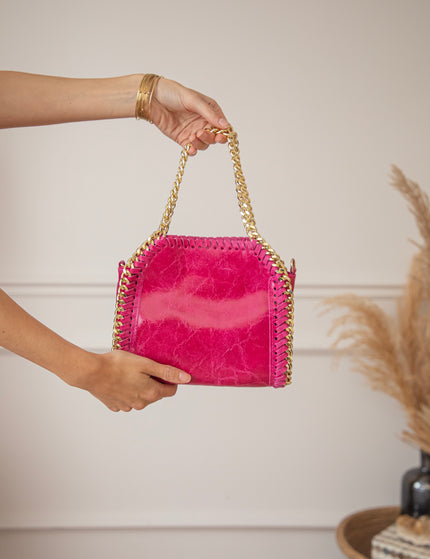 Chain Bag Small Fuchsia - Handtas