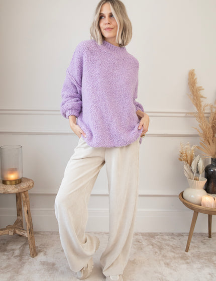 Pullover - Amber Woolen - Violett