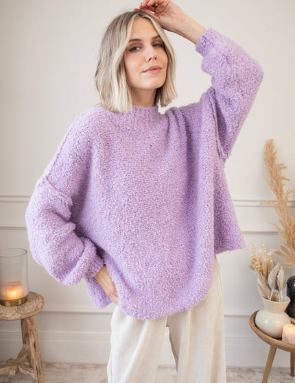 Pullover - Amber Woolen - Violett