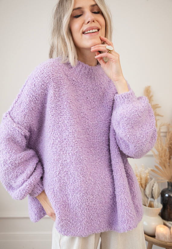 Pullover - Amber Woolen - Violett