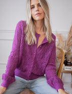 Tilly Purple - Cardigan