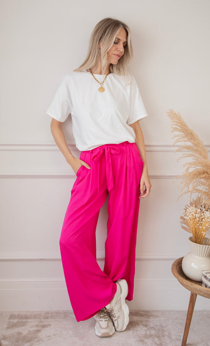 Smooth Simone Fuchsia - Pants