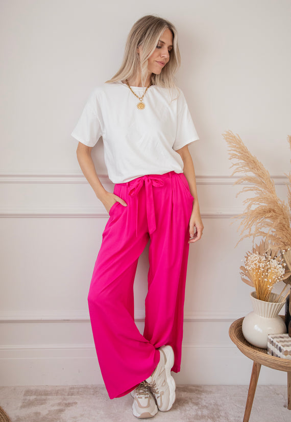 Smooth Simone Fuchsia - Broek