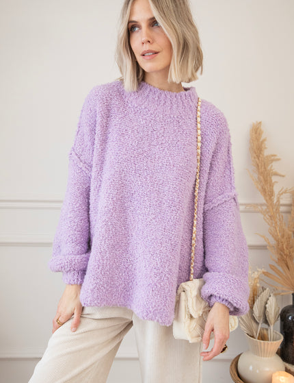 Pullover - Amber Woolen - Violett