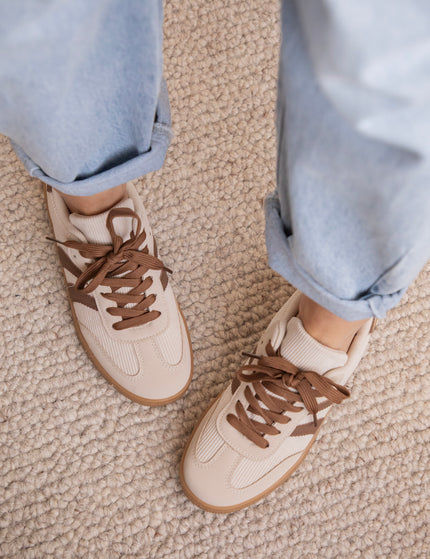 Marlow Beige/Brown - Sneakers