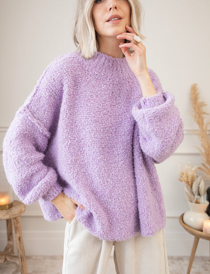 Pullover - Amber Woolen - Violett