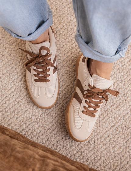 Marlow Beige/Brown - Sneakers