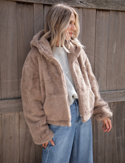 Bear With Me Taupe - Jacket