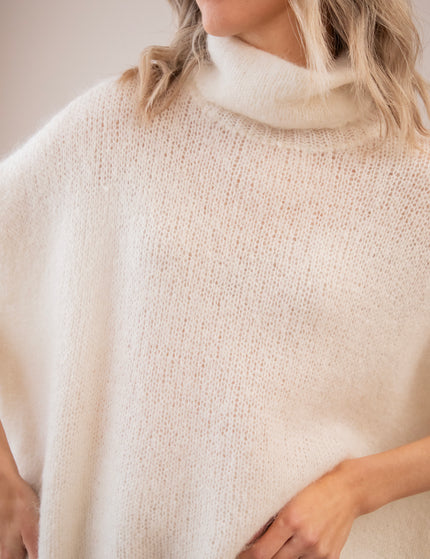 Cozy Collar Beige - Debardeur