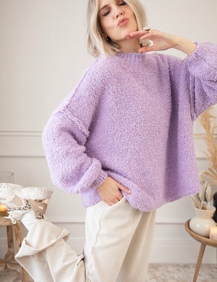 Pullover - Amber Woolen - Violett