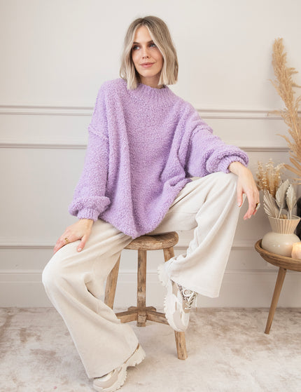 Pullover - Amber Woolen - Violett