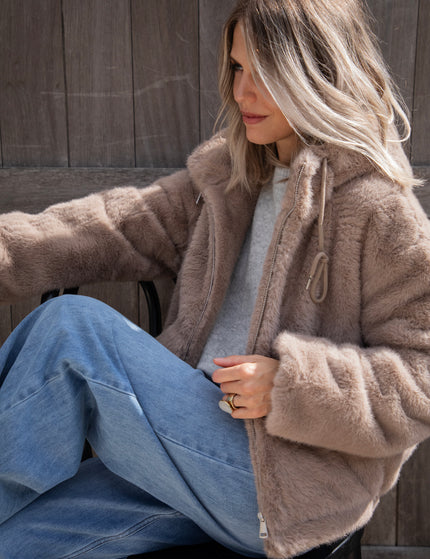 Bear With Me Taupe - Jacket