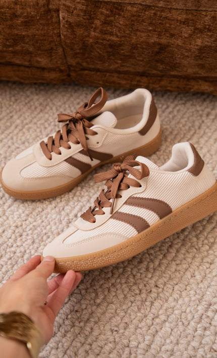 Marlow Beige/Brown - Sneakers