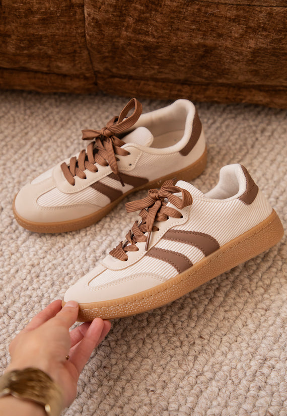 Marlow Beige/Brown - Sneakers