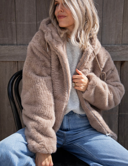 Bear With Me Taupe - Jacket