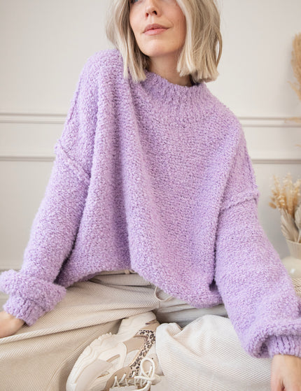 Pullover - Amber Woolen - Violett