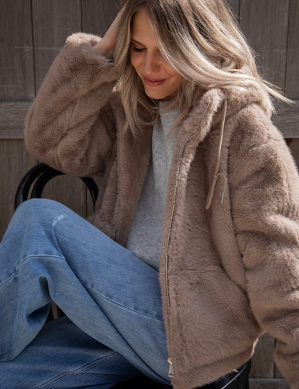 Bear With Me Taupe - Jacket