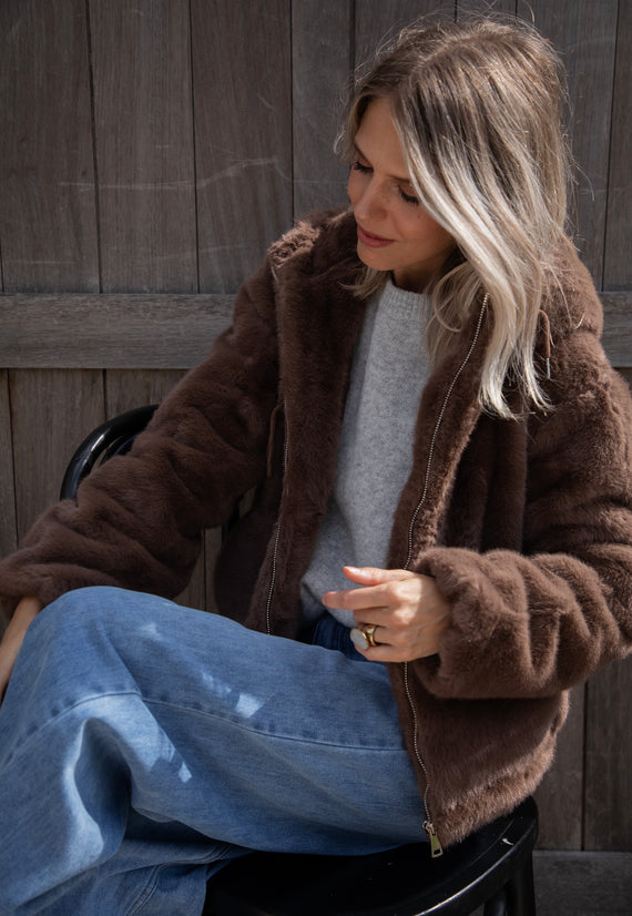 Bear With Me Brown - Jacket