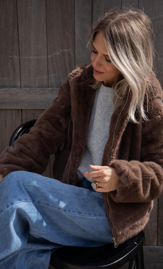 Bear With Me Brown - Jacket