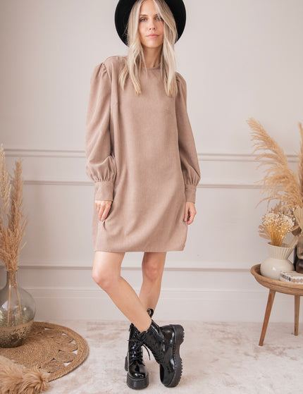 Charlotta Taupe - Dress