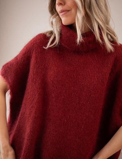 Cozy Collar Bordeaux - Debardeur