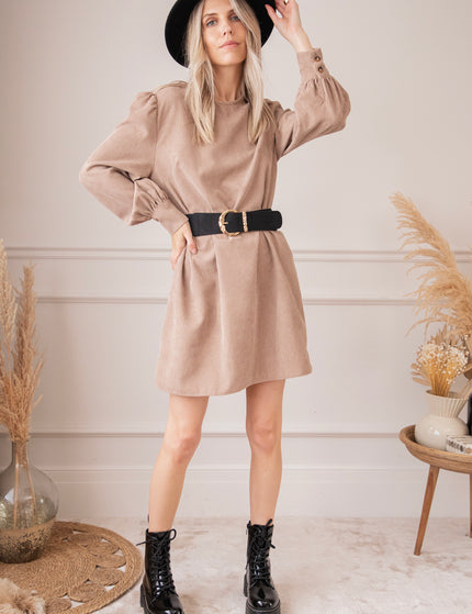 Charlotta Taupe - Dress