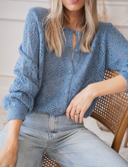 Tilly Dusty Blue - Cardigan