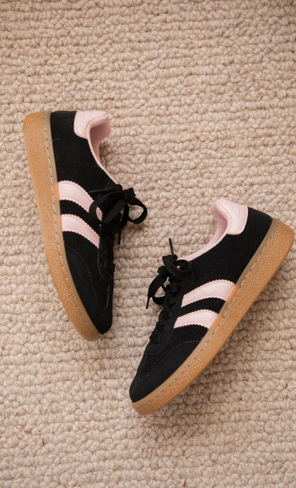 Marlow Black/Pink - Sneakers