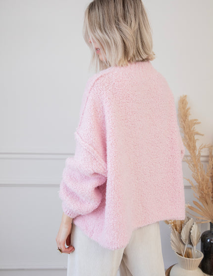 Amber Woolen Baby Pink - Sweater