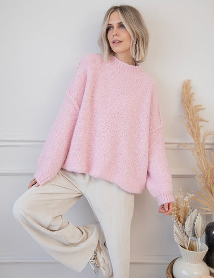 Amber Woolen Baby Pink - Sweater