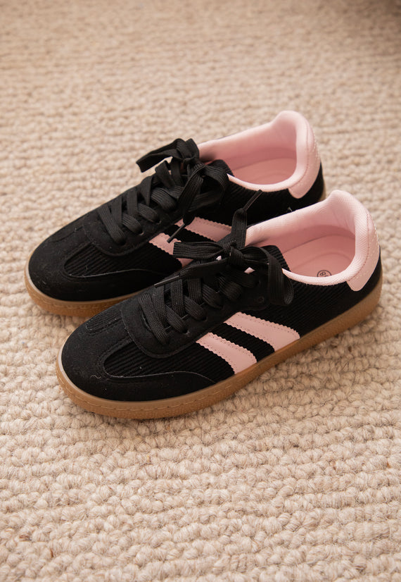 Marlow Black/Pink - Sneakers