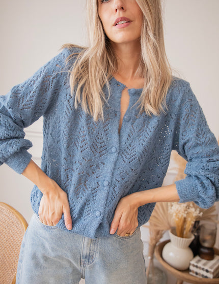 Tilly Dusty Blue - Cardigan