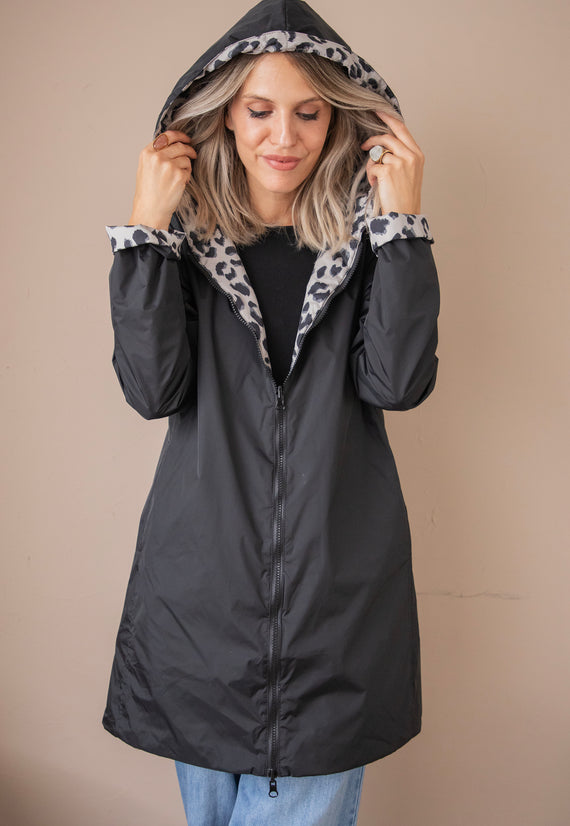 Jacke - The Leo Reverse - Schwarz