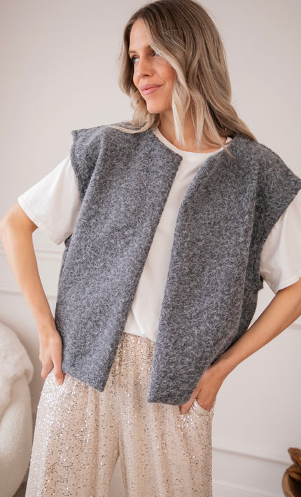 Your Best Layer Dark Grey - Vest/Jacket