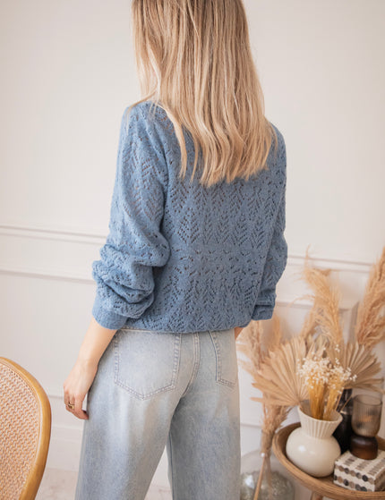 Tilly Dusty Blue - Cardigan