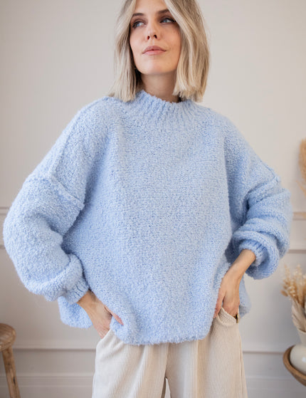 Amber Woolen Baby Blue - Sweater