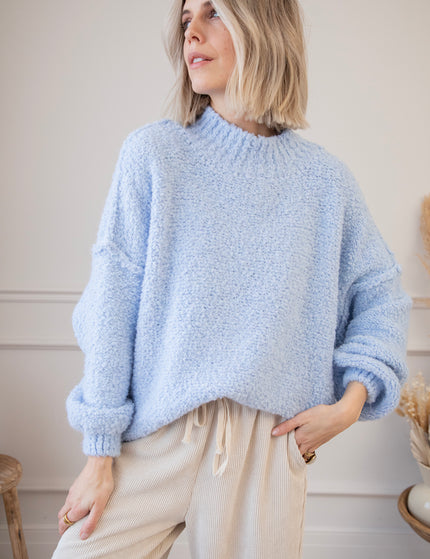 Amber Woolen Baby Blue - Sweater