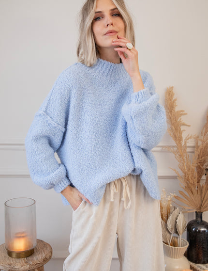 Amber Woolen Baby Blue - Sweater