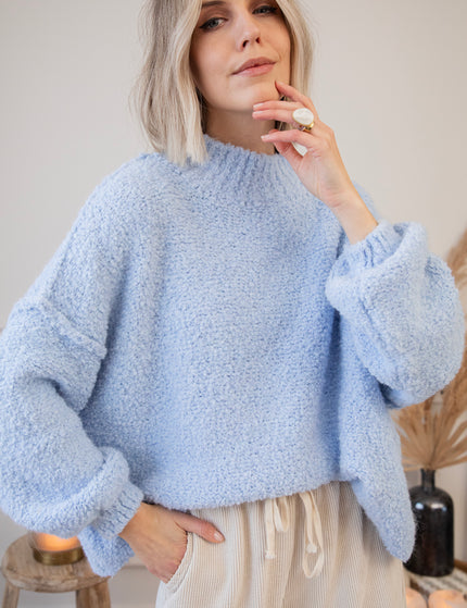 Amber Woolen Baby Blue - Sweater